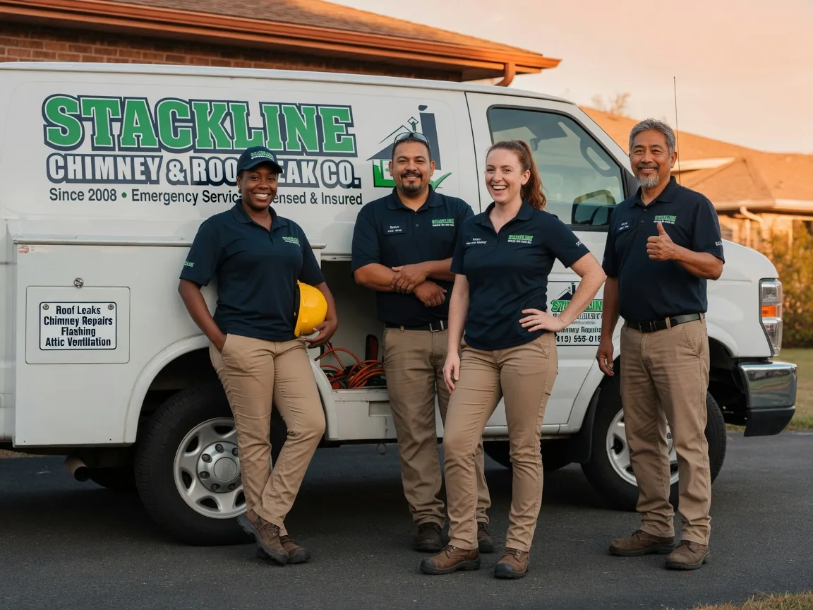 Chimney flashing repair company in Merrill, OR